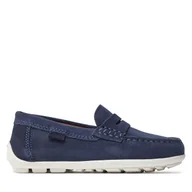 Buty dla chłopców - Mokasyny Geox J New Fast Boy J826CA 00022 C4211 M Granatowy - miniaturka - grafika 1