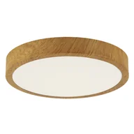 Lampy sufitowe - Oprawa sufitowa Atut 04153 Ideus LED 36W IP44 do łazienki brązowa - miniaturka - grafika 1