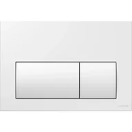 Przyciski spłukujące - Cersanit Przycisk Fare mechaniczny biały 15x22x1,4 - miniaturka - grafika 1