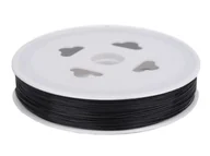 Półfabrykaty do biżuterii - Linka jubilerska 0,45 mm żyłka ( 70 mb ) CZARNA - miniaturka - grafika 1