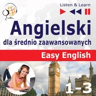 Audiobooki do nauki języków - Angielski dla średnio zaawansowanych Easy English Części 1-3 Dorota Guzik MP3) - miniaturka - grafika 1