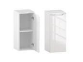 Szafki łazienkowe - Słupek Łazienkowy ETHOS 1D D P - Uchwyt Frezowany - miniaturka - grafika 1