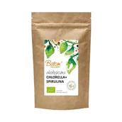 Odchudzanie i oczyszczanie - Batom Chlorella + spirulina (400 mg) - suplement diety 625 tab. Bio - miniaturka - grafika 1