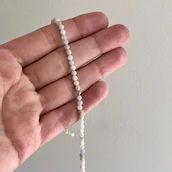 Naszyjniki - Choker z kamieni naturalnych amazonit KOLOR LATA - miniaturka - grafika 1