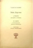 Książki o kulturze i sztuce - Suita liryczna 4 pieśni do słów Juliana Tuwima na sopran - miniaturka - grafika 1