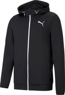Bluzy męskie - Puma Bluza z kapturem męska Puma Core RTG czarna 58583201 M - miniaturka - grafika 1