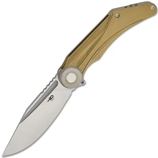 Bestech GRZEGORZ GRABARSKI M390 Brązowy BT2403B - Scyzoryki - miniaturka - grafika 1