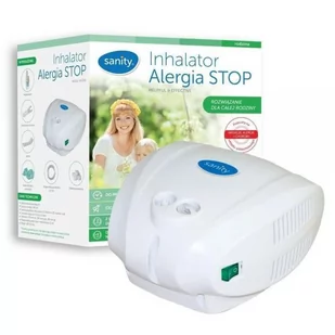 Sanity Inhalator Alergia STOP >>Praca Ciągła<< >>GWARANCJA Door to Door<< - Inhalatory i akcesoria - miniaturka - grafika 1