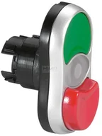 Inne akcesoria elektryczne - Legrand OSMOZ Główka przycisku podwójnego 0-I 22mm zielony-płaski/czerwony-wypukły z podświetleniem IP66 024073 024073 - miniaturka - grafika 1