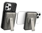 Powerbanki - UAG Rugged 10K - powerbank 10000mAh z podstawką, bateria zapasowa power bank ładowanie bezprzewodowe 10W, kompatybilny z MagSafe magnetyczny , kabel.. - miniaturka - grafika 1