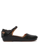 Półbuty damskie - Pikolinos Półbuty Puerto Vallarta 655-0906 Czarny - miniaturka - grafika 1