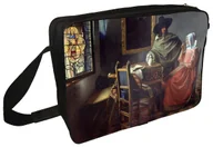 Torby szkolne - Torba na ramię Kieliszek Wina Jan Vermeer - miniaturka - grafika 1