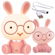 Lampy stojące - Lampka Nocna Minexo E024_Roz Róże I Fiolety - miniaturka - grafika 1