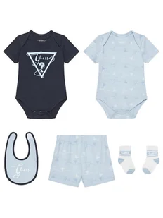 Guess Komplet dziecięcy H5GW03 K6YW1 Granatowy Regular Fit - Komplety dla niemowląt - miniaturka - grafika 1