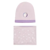 Czapki dla dzieci - Komplet czapka i komin Frozen ACCCS-AW23-36DFR Fioletowy - miniaturka - grafika 1