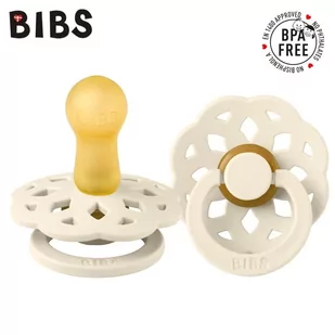 Bibs Boheme Ivory M Smoczek Uspokajający Kauczuk Hevea - Smoczki uspokajające - miniaturka - grafika 1