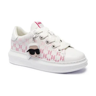 Karl Lagerfeld Skórzane sneakersy KAPRI - Moda i Uroda OUTLET - miniaturka - grafika 1