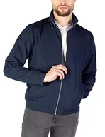 Kurtki męskie - JACK&JONES Męska kurtka bomberka JEROY Harrington, Navy Blazer, XXL, granatowy blezer - miniaturka - grafika 1