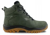 Buty trekkingowe męskie - Obuwie 4F Trekkingowe Zimowe Ocieplane Khaki Rozmiar 43 - miniaturka - grafika 1