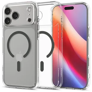 Etui SPIGEN Ultra Hybrid Mag MagSafe do Apple iPhone 17 Pro Max Przezroczysto-grafitowy - Etui i futerały do telefonów - miniaturka - grafika 1