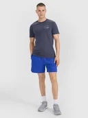 Spodenki męskie - 4F Spodenki casual męskie - niebieskie 3XL - miniaturka - grafika 1