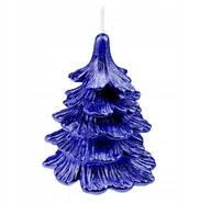 Świece - Świeca świąteczna świeczka choinka 10cm granato x1 - miniaturka - grafika 1