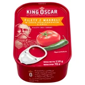 Konserwy i dania rybne - King Oscar Filety z makreli z chili 110g - miniaturka - grafika 1