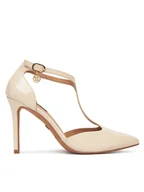 Czółenka - Nine West Szpilki WS21582-01 Beżowy - miniaturka - grafika 1