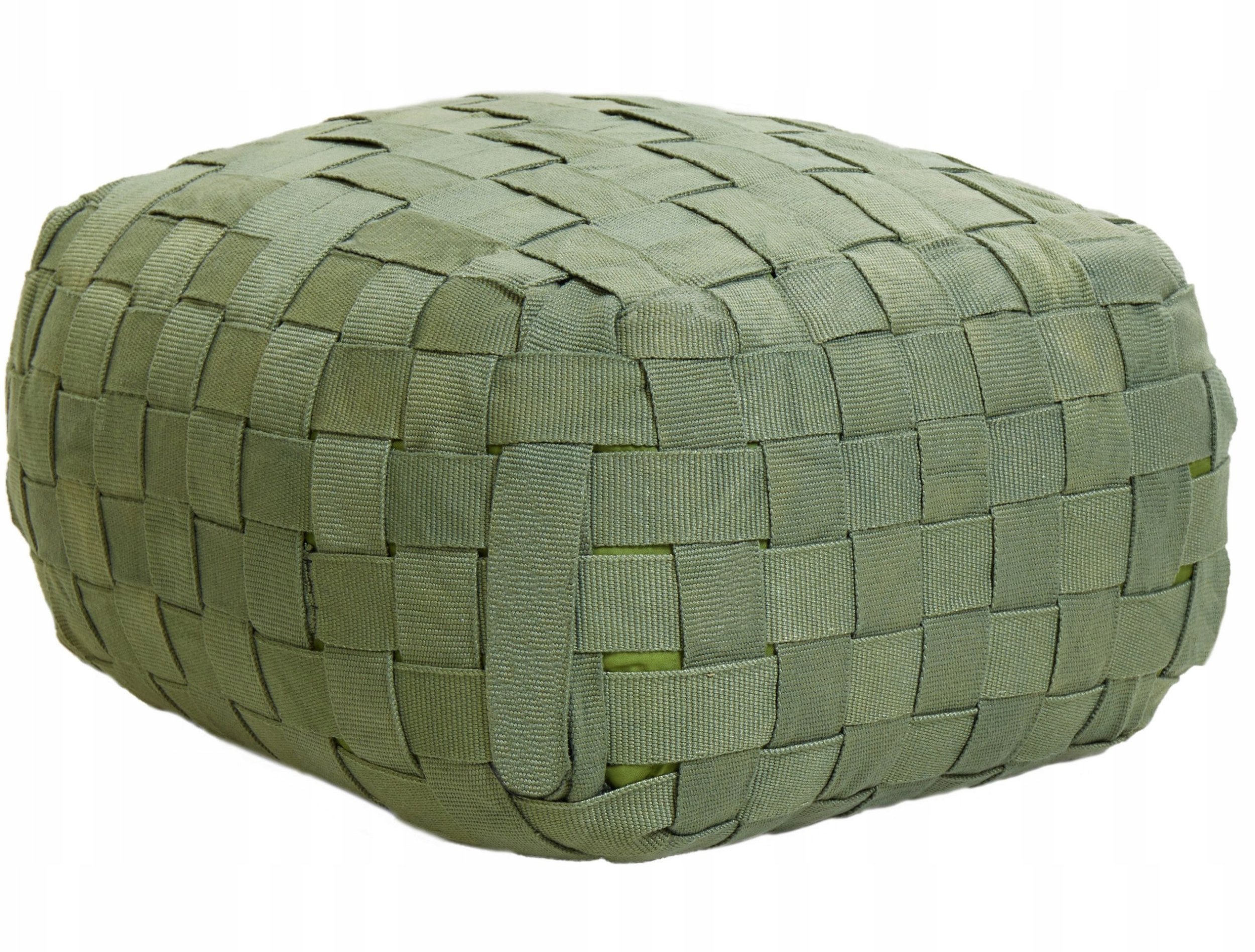 Beliani Puf ogrodowy 50 x 50 cm zielony BODLA