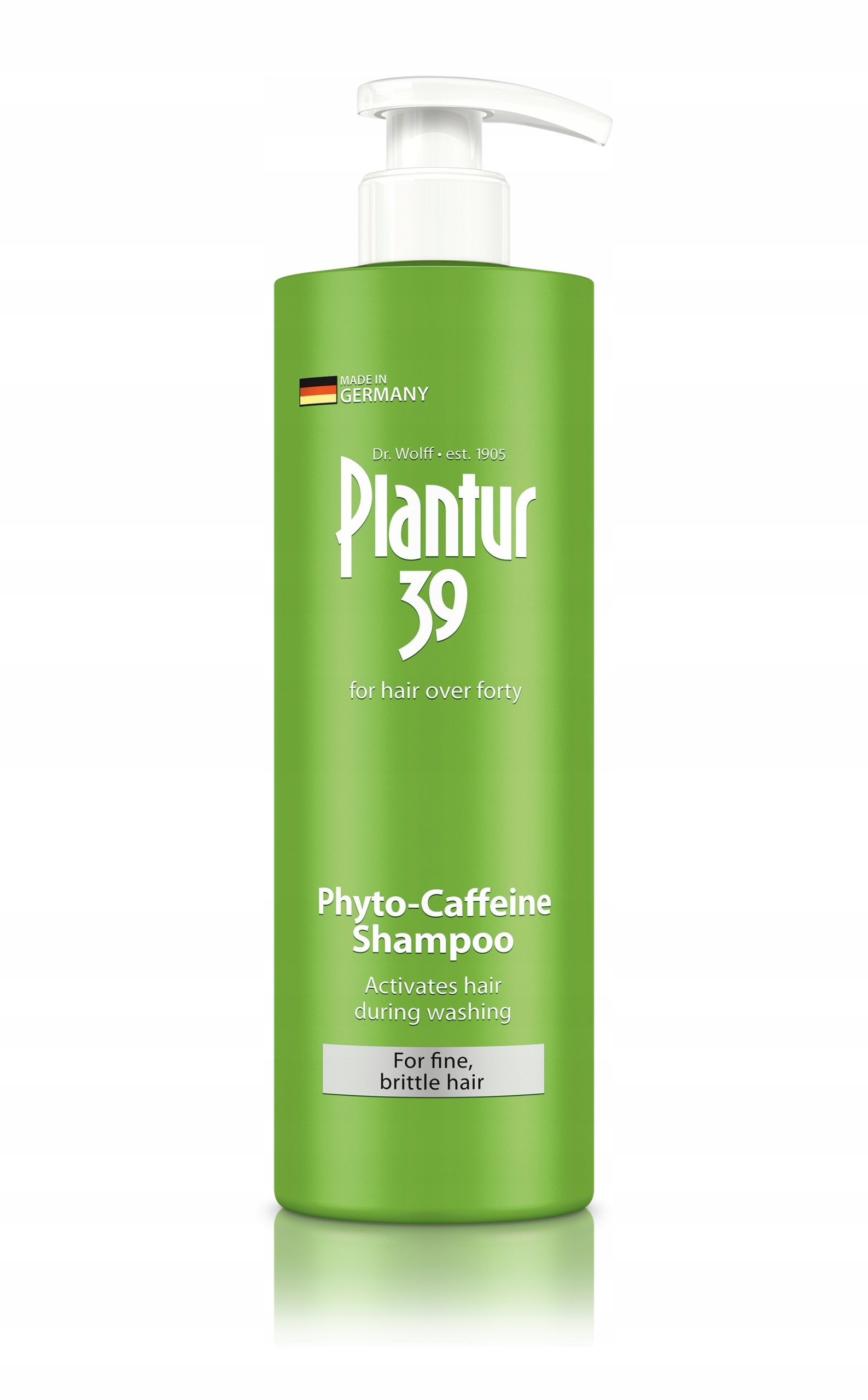 Plantur 39 Fito-Caffeine Szampon dla Łamliwych i Cienkich Włosów, 500ml