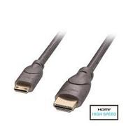 Kable - Lindy 41040 Kabel cyfrowy (typu C) mini mini Kabel HDMI -0.5 m - miniaturka - grafika 1