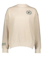 Bluzy damskie - Sublevel Bluza w kolorze beżowym - miniaturka - grafika 1