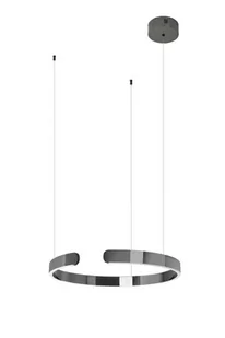 KingHome Vista D40 LED lampa wisząca 1-punktowa czarny chrom JD8124-40.BLACK - Lampy sufitowe - miniaturka - grafika 1