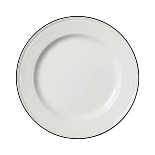 Steelite TALERZ PŁYTKI BEAD BLACK BAND 20,2 cm PORCELANA - Talerze - miniaturka - grafika 1