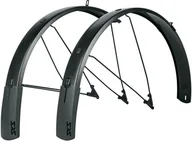 Błotniki rowerowe - SKS Bluemels Style Mudguard Set 28" 46mm, czarny  2022 Błotniki pełne - miniaturka - grafika 1