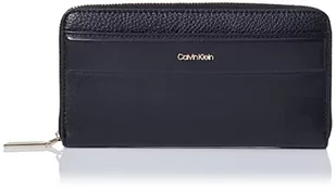 Calvin Klein Damski codzienny ubierany portfel ZA LG, Ck Black, jeden rozmiar, Ck czarny, Rozmiar Uniwersalny - Portfele - miniaturka - grafika 1