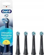 Końcówki do szczoteczek elektrycznych - Oral-B Sonic toothbrush head 8700216194969 / iO Ultimative Reinigung 4-Pack Black - miniaturka - grafika 1