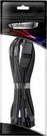 Kable komputerowe i do monitorów - CableMod CableMod C-Series PRO ModMesh 12VHPWR to 3x PCI-e Kabel for Corsair - 60cm, black CM-PCSR-16P3-N60KK-5PK-R - miniaturka - grafika 1