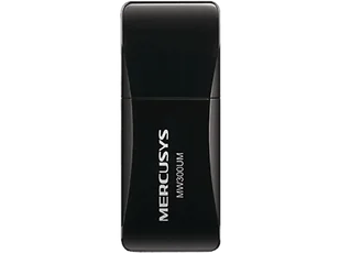 Bezprzewodowa sieciowa MERCUSYS MW300UM - Karty sieciowe - miniaturka - grafika 1