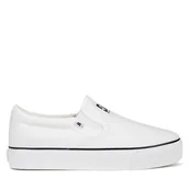 Trampki damskie - Tenisówki DC WFA3015-1 Biały - miniaturka - grafika 1