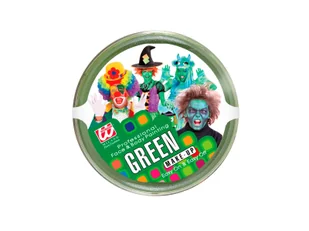 Farbka do makijażu zielona - 25 g - 1 szt. - Halloween - miniaturka - grafika 1