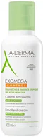 Balsamy i kremy do ciała - Krem do ciała A-Derma Exomega Control zmiękczający 400 ml (3282779397438) - miniaturka - grafika 1