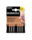 Baterie i akcesoria - duracell Bateria AAA/LR3 blister 6 sztuk - miniaturka - grafika 1
