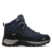 Buty trekkingowe damskie - Trekkingi CMP Rigel Mid Wmn Trekking Shoe Wp 3Q12946 Granatowy - miniaturka - grafika 1