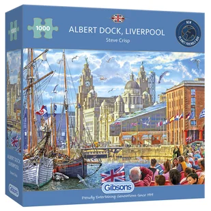 G3 Puzzle 1000 Royal Albert Dock/Liverpool/Anglia Nowa - Puzzle - miniaturka - grafika 1
