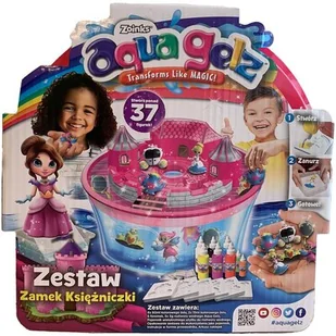 Simba Aqua Gelz Zamek Księżniczki - - Zabawki kreatywne - miniaturka - grafika 1