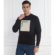 Bluzy męskie - Calvin Klein Bluza | Regular Fit - miniaturka - grafika 1