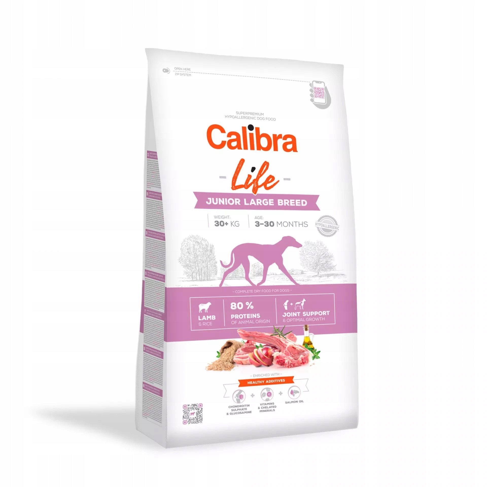 Calibra Junior Large Breed Lamb 15 kg