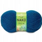 Pasmanteria - Włóczka Nako Rekor kol. 517 morski - miniaturka - grafika 1