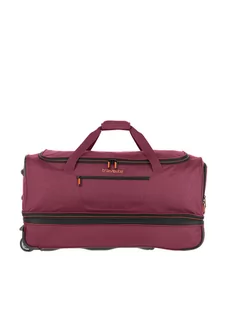 Torba podróżna Travelite Basics Doubledecker L - bordowy - Torby podróżne - miniaturka - grafika 2